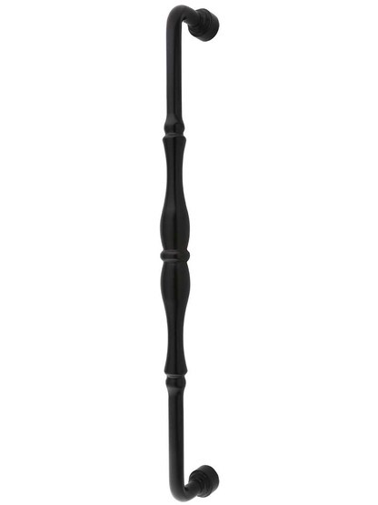 Phineas Appliance Pull - 15 inch Center-to-Center in Flat Black.